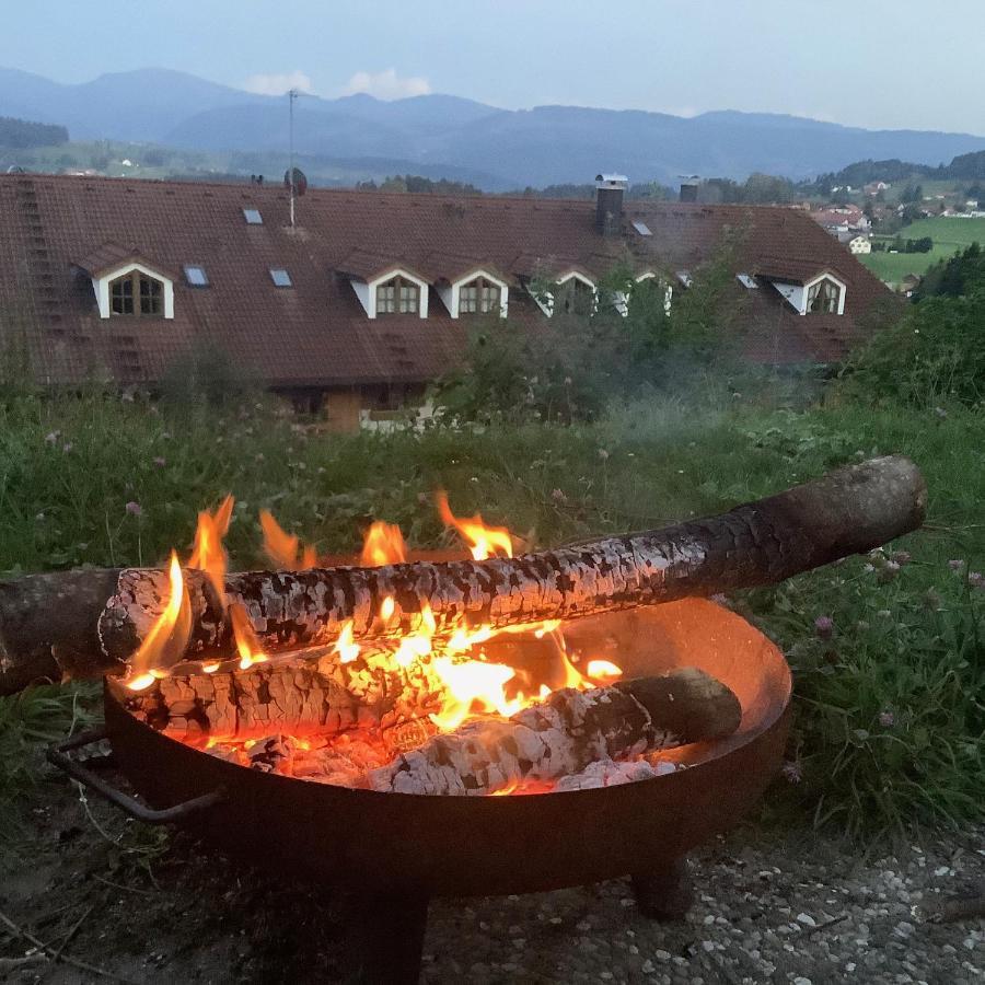 Panoramaapart - Alpzeit Im Westallgaeu Oberreute Eksteriør billede