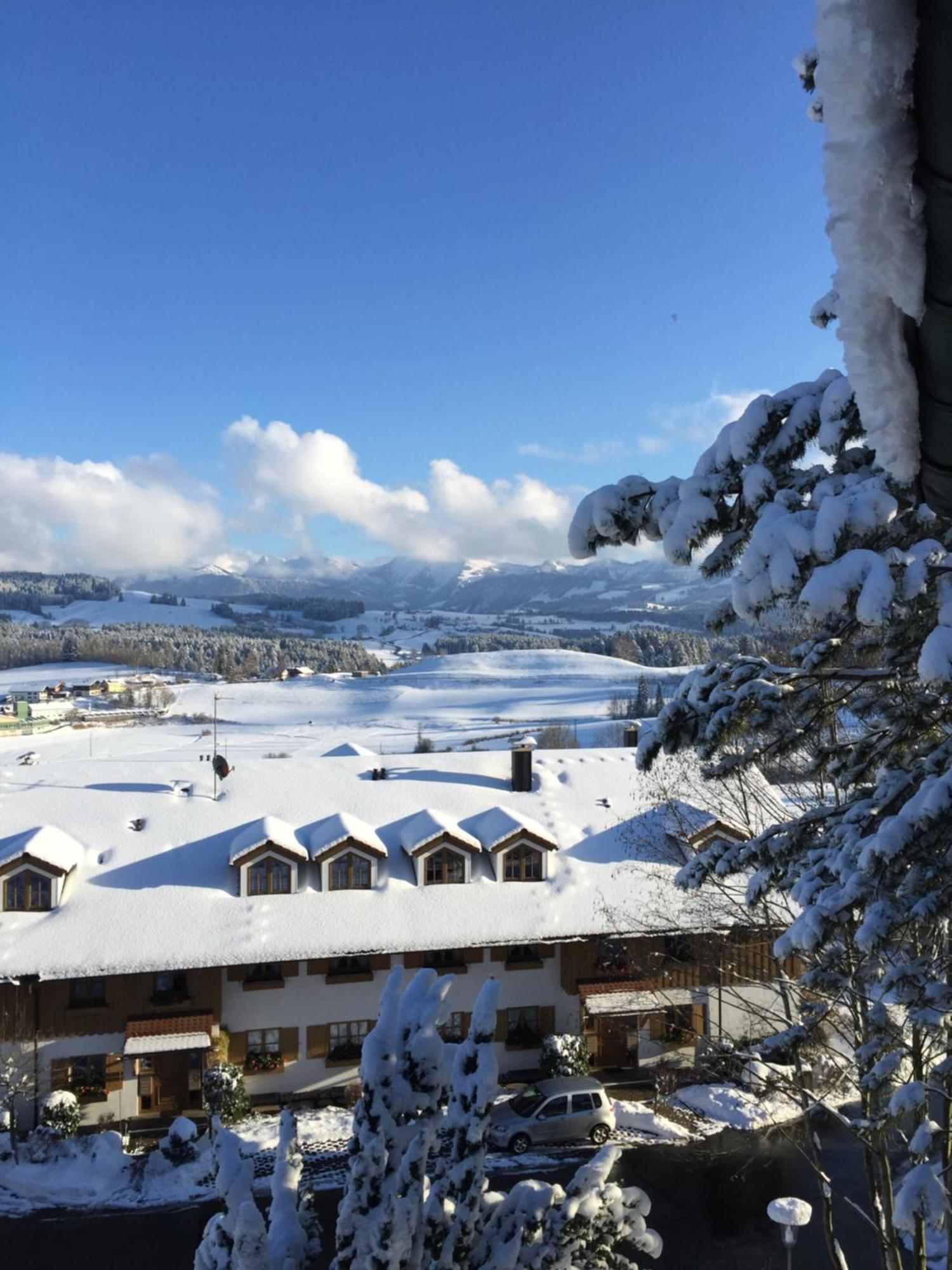 Panoramaapart - Alpzeit Im Westallgaeu Oberreute Eksteriør billede